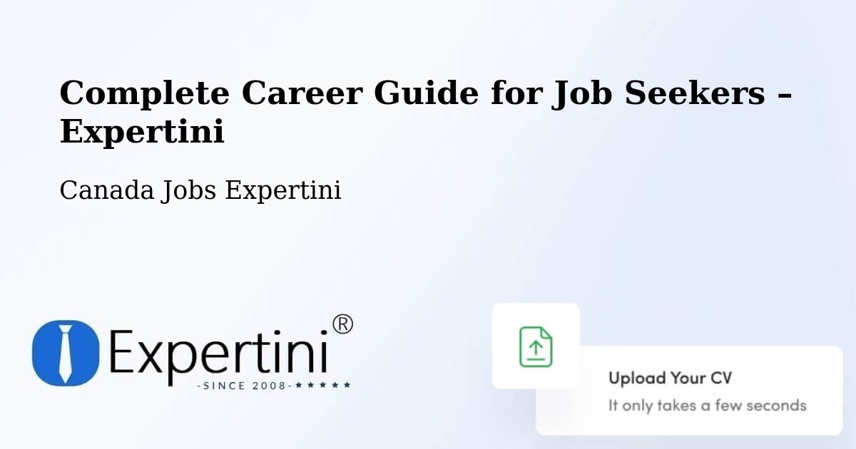 Career Guide for Job Seekers – King - King, Canada Jobs Expertini